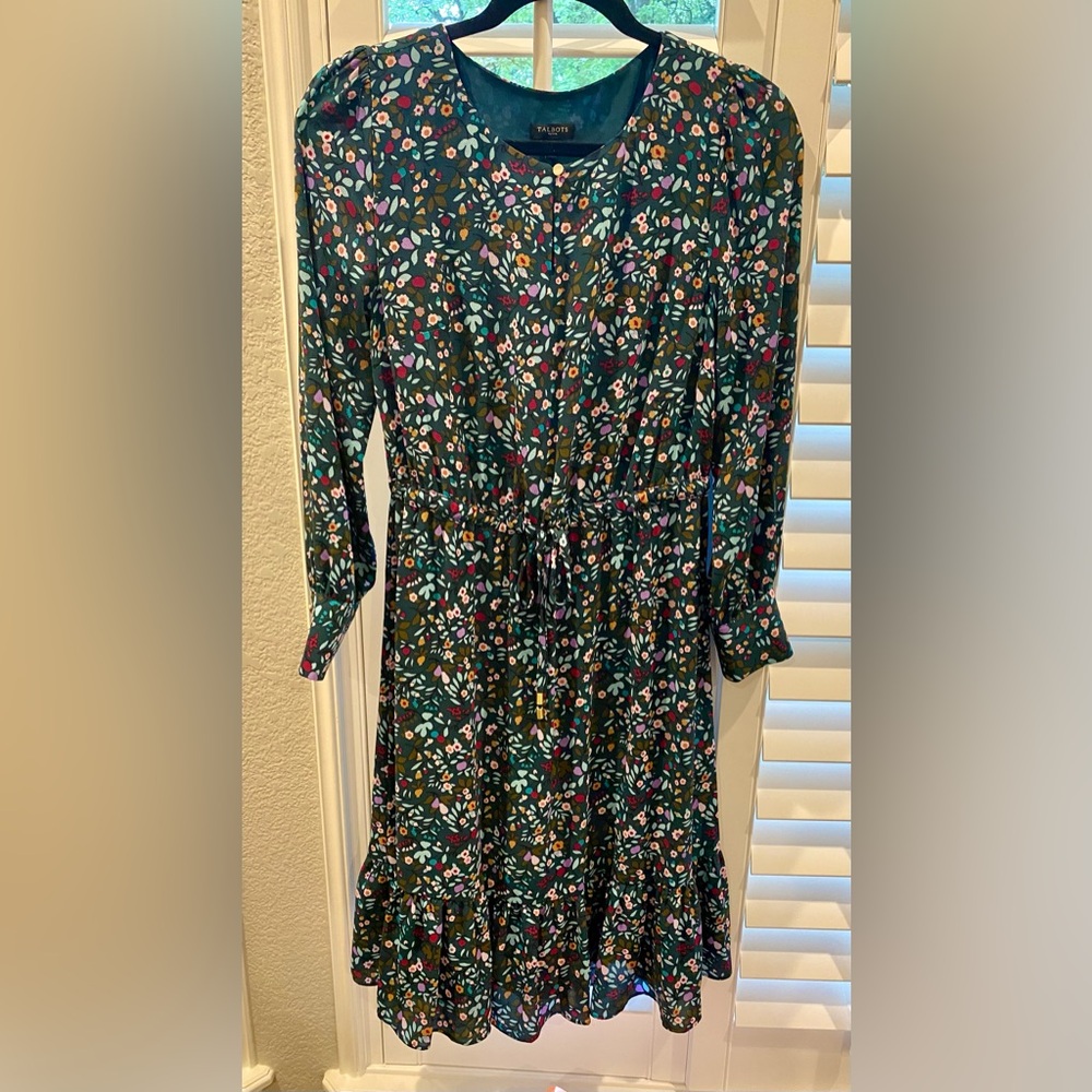 Talbots Petite Floral Dress - Multicolor